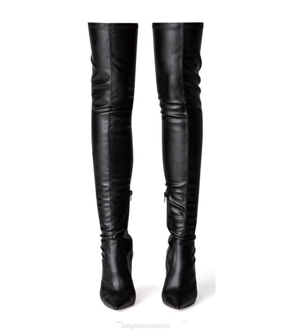 Stiletto-Stiefel| de Tony Bianco Frauen Avah lange Stiefel schwarze Venezia 4624565